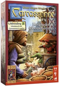 999 Games brettspiel Carcassonne: Händler & Bauherren, Farbe:Multicolor