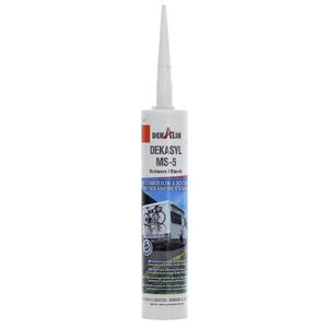 Dekalin 6252412 DEKAsyl MS-5 290 ml schwarz Einzelkartusche Kraftkleber