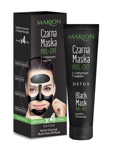 Marion Active Charcoal Detox-Maske Peel-Off Black 25g