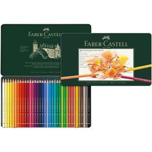 FABER-CASTELL Buntstifte POLYCHROMOS 36er Metalletui