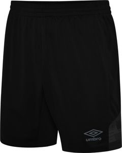 Umbro - "Vier" Shorts für Kinder UO216 (158) (Schwarz/Kohlen-Schwarz)
