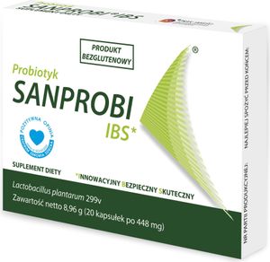 Sanprobi IBS - 20 Kapseln für Intestinale Gesundheit und Unterstützung bei Antibiotikatherapie