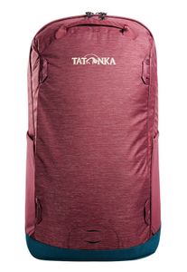 TATONKA Rucksack Freizeitrucksack mit Laptopfach City Pack 25 Bordeaux Red rot türkis