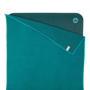Yogatuch GRIP ² Yoga Towel mit Antirutschnoppen jungle green