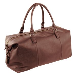 Sportovní a cestovní taška Quadra NuHide® Weekender QD878 Brown Tan 56 x 28 x 29 cm