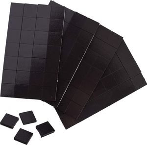 WINTEX 112 starke Haftmagnete - 10 x 10 mm - zum Zuschneiden - Flache Klebemagnete geeignet zum Aufkleben von Fotos oder Fotos oder zum Aufkleben auf eine Tafel