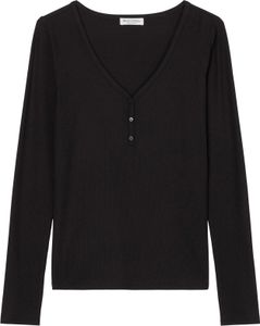 Marc O'Polo schlafshirt schlafmode Pyjama Modern Move black M (Damen)