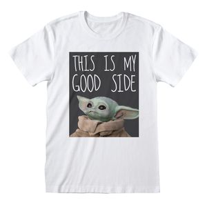 Star Wars Mandalorian T-Shirt XL Good Side Weiß