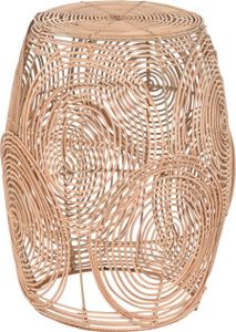Bočný stolík DKD Home Decor svetlohnedý 39 x 39 x 53 cm