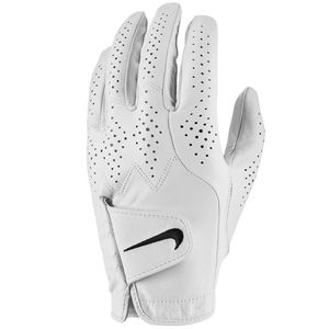 Nike - Herren Linkshänder Golf-Handschuh "Tour Classic IV", Leder BS2828 (L) (Weiß)