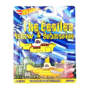 Hot Wheels DMC55-50 "The Beatles" Yellow Submarine Maßstab 1:64 Modellauto