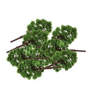 20 Stück Modellbäume im Maßstab 1:150 Farbe Dunkelgrün