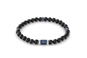 Tommy Hilfiger - Náramek - Pánský - Dřevěný - Černý - 210 mm - Ležérní - 2790323