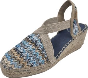 Toni Pons Espadrilles Sandalen TERRA-NZ Damen 31353632363732 Blau 41 EU