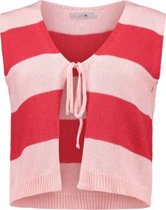 HaILYS Strickweste 'Vi44oletta', UNF-6063, red/pink, Gr. M/L HaILYS Strickweste 'Vi44oletta', UNF-6063, red/pink, Gr. M/L