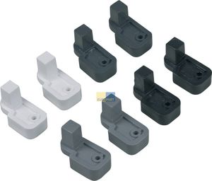 Bauknecht Whirlpool Tür-Schutzhülsenset links 481010632826 Original für Kühlschrank 8-teilig