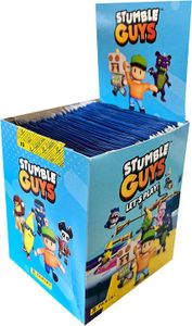 Panini Karton Mit 50 Stumble Guys ¡a Jugar! Umschlägen Mehrfarbig  Mehrfarbig One Size