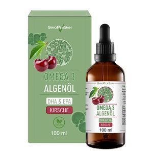 Omega-3 Algenöl Dha+Epa Kirsche Tropf.z.Einnehmen 100 ml