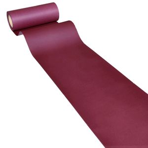 50m x 0,20m JUNOPAX® Papier Tischband weinrot