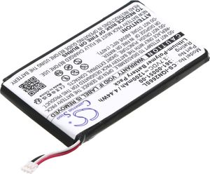 TECHTEK Akkus  Kompatibel mit [Garmin] Nuvi 2460LMT, Nuvi 2595LM, Nuvi 2595LMT, Nuvi 2660LMT, Nuvi 2669LMT Ersetzt 361-00051-00, für 361-00051-01, f