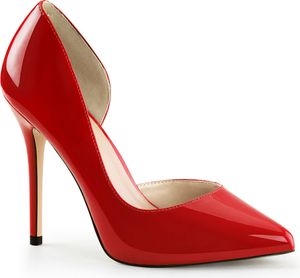 AMUSE-22 Damen Pumps von Pleaser, Rot  , EU 46, US 16