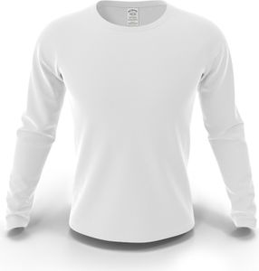 Hochwertiges Langarm T-Shirt M 100% Baumwolle von RODOPI in Weiß Hochwertiges Langarm T-Shirt M 100% Baumwolle von RODOPI in Weiß