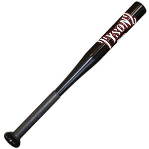 Baseballschläger American Baseball Schläger Softball Bat Aluminium 18 Zoll 45cm Tysonz Logo Schwarz