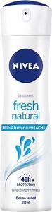 Nivea 0% Aluminium Fresh Natural Deo Spray 150 ml