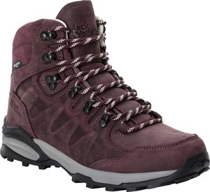 Jack Wolfskin Refugio Prime Texapore Mid W Ciemny Bordowy Ciemny Bordowy 41