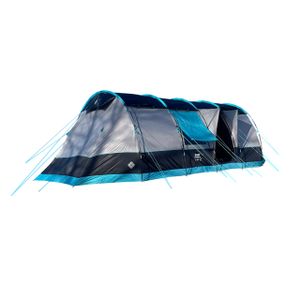 OLPRO Stafford 8.0, 8-Bett-Zelt, Ed Stafford Family Camping, Tunnelstil, 7 m x 3 m, aus Re-Pro-Recycling-Polyester, für Familien, große Gruppen, Festi