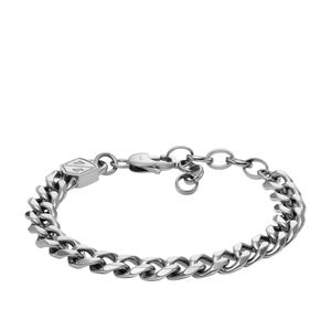 FOSSIL Armband Bold Chains Bracelet Silver silberfarben