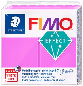 FIMO EFFECT Modelliermasse ofenhärtend neonlila 57 g