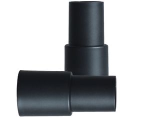 2er Set Universal Anschluss Adapter 35 / 32 mm für Staubsauger Bodendüse | Adapteranschluss in schwarz | Universeller Reduzierstück für Staubsaugerdüse | Saugrohr - Zubehöradapter | Länge - 73,2mm