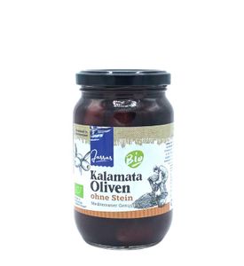 Kalamata Oliven ohne Stein 175g Jassas DE-ÖKO-037