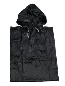 Falconetti Regenponcho, Einheitsgröße, Unisex, Schwarz