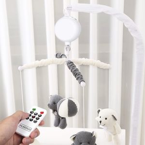 Rotary Baby Krippe Bett Spielzeug Musical Mobiles 35 Songs Spieluhr Fernbedienung Bewegungsglocken für Kinder