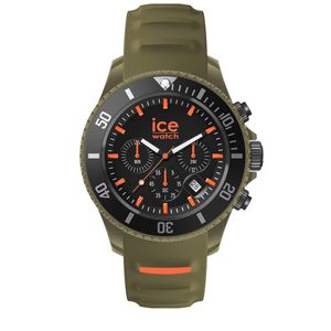 Ice Watch Chronograph 'Ice Chrono - Khaki Orange' Herren Uhr (Medium) 021427