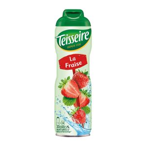 Teisseire Getränke-Sirup Erdbeere 600ml - Intensiv im Geschmack (1er Pack)