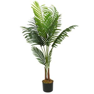 Künstliche Palme 110cm  Kunstpalme Kunstpflanze Zimmerpflanze Deko