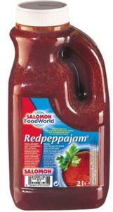 Salomon Redpeppajam Pikante süß­scharfe Sauce mit Chili 2000ml