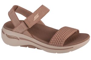 Skechers Go Walk Arch Fit Sandal - Polished 140264-TAN, Sandalen, Damen, Braun