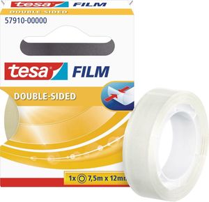 tesa Film doppelseitig transparent 12 mm x 7,5 m