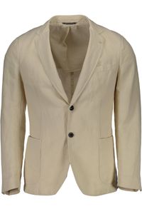 GANT Lightweight Jacket Mens Textile Beige SF1970 - Velikost: 48