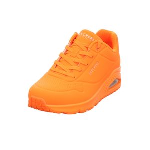 Skechers Uno - Night Shades - Neon Orange Synthetik Größe: 36 Normal