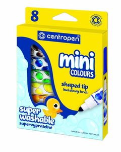 Centropen značkovač 8070 Mini colours 8 ks