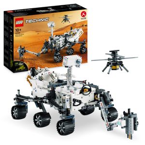 LEGO 42158 Technic NASA Mars-Rover Perserverance Weltraum Spielzeug Set mit AR-App, Wissenschafts-Spielzeug zum Bauen für Mädchen und Jungen ab 10 Jahren