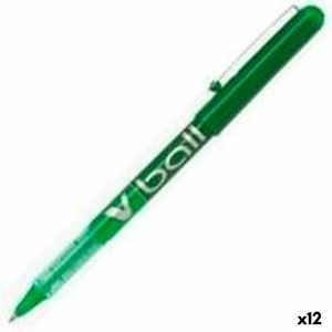 Pióro z płynnym tuszem Pilot BL-VB-5 zielone 0,3 mm (12 sztuk)