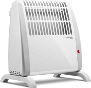 Konvektor Heizlüfter TCH 1 E Heizgerät Elektroheizer 450 Watt Stufenlose Thermosteuerung, Weiß
