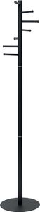 MAUL Kleiderständer Caurus 9406290 schwarz Metall 7 Haken 35,0 x 177,0 cm