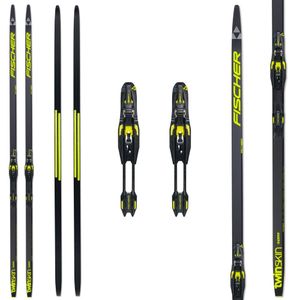 Běžkový set FISCHER Twin Skin Superior IFP se stoupacím pásem a vázáním NNN 187 cm 70 - 80 kg